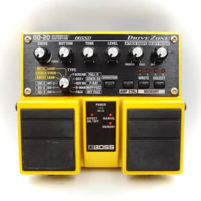 Boss OD-20 Overdrive / Distortion With Original Box Guitar Effect Pedal BY87626 image 2