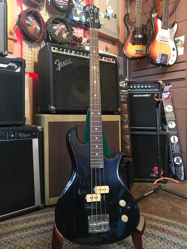 B.C. Rich NJ Series Eagle Bass 1980s Black image 1