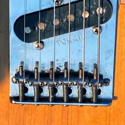 Tokai Tele Breezysound TE-55L-80 - 1983 - Sunburst image 10