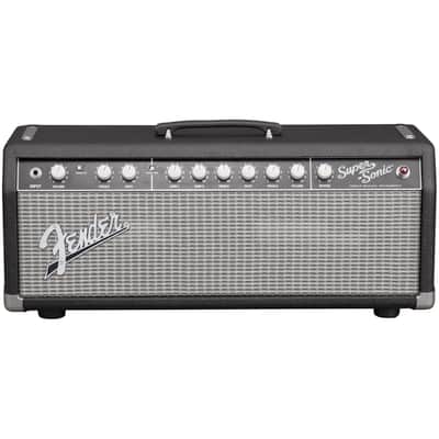 Fender Super-Sonic 22 Guitar Amplifier Head, Black image 1