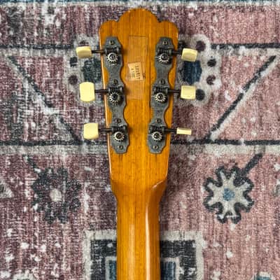 1960s Framus Model 5/195 Western Vintage Natural Made In Germany Acoustic Guitar W/ Original Chipboard Case! image 12