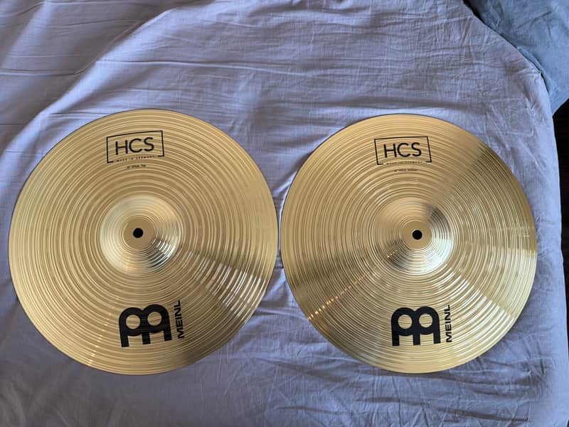 Meinl 14" HCS Hi-Hat Cymbals (Pair)