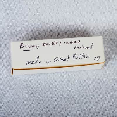 Vintage Bogen ECC83 / 12AX7 Preamp Tube – Mullard Made – Great Britain – Tests Strong image 6