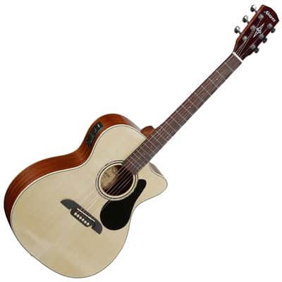 Alvarez RF26CE Renget Folk Acoustic Electric Guitar Natural w/Cutaway image 3