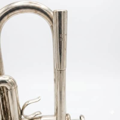 1977 Schilke MII Silver Bb Trumpet (Yamaha Collaboration Era) - Good Condition image 2
