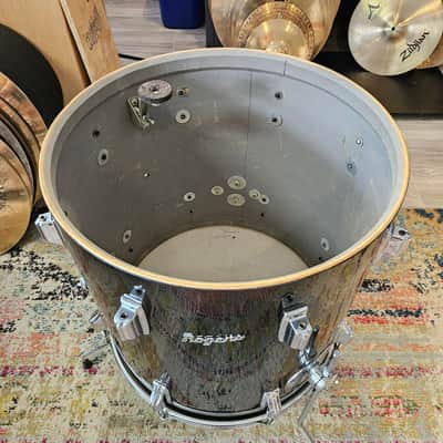 Rogers 16x16" Floor Tom 3-ply Cleveland Tag - Black image 14
