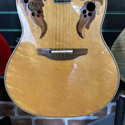 Ovation Collector's Edition Nutmeg Stain 1990 Electro Acoustic Guitar image 4