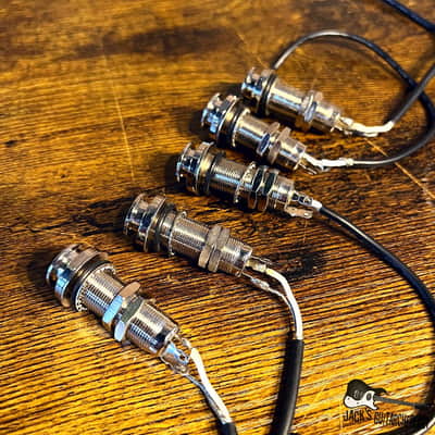 Recording King Acoustic Guitar Endpin Jack - 5 Pack (2020s - Chrome) image 1