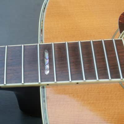 Morris TF-60 D size Guitar Jacaranda Body 1990's - Natural+Hard Case FREE image 24