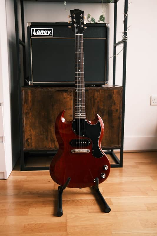 Gibson Custom Shop 1963 SG Junior Reissue Lightning Bar VOS Finish 2020 - VOS