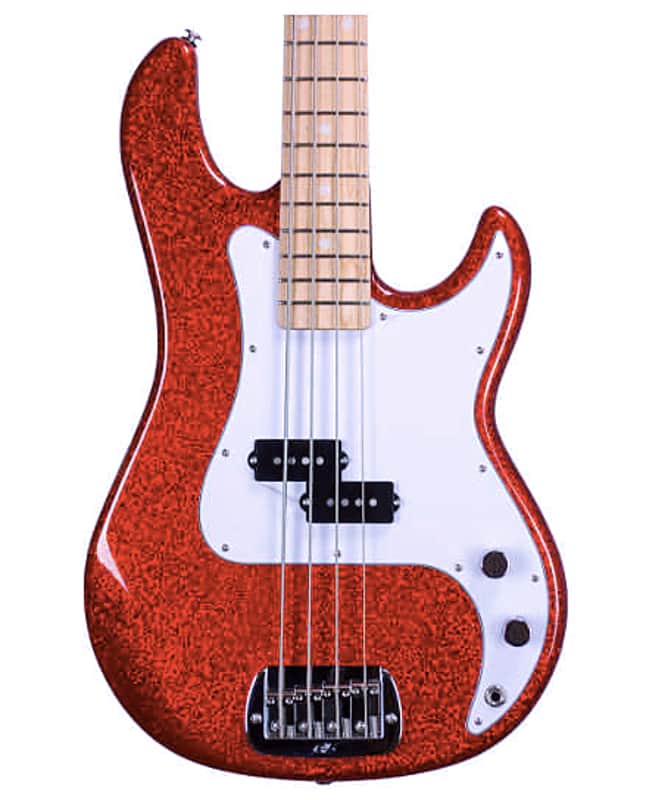 G&L LB-100 American Republic - Red/White/Blue Metal Flake finish - 9.8 pounds - LF2403144 image 1