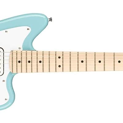 Squier Mini Jazzmaster HH Daphne Blue image 1