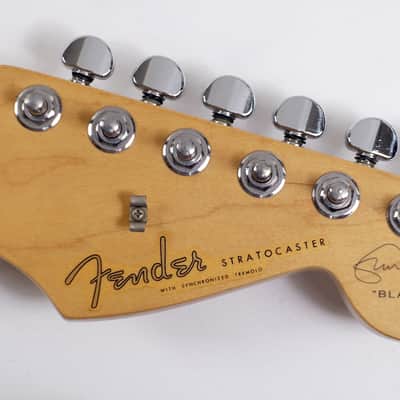 1991 Fender Eric Clapton Signature “Blackie” Black Stratocaster with Tweed Case image 6