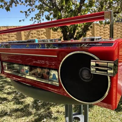 Sanyo wU4a Rare Vintage MINT Cassette Boombox Getto blaster JDM Warranty image 17