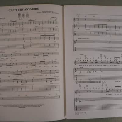 Warner Bros. Sheryl Crow "Can't Cry Anymore" Sheet Music 1995 image 2
