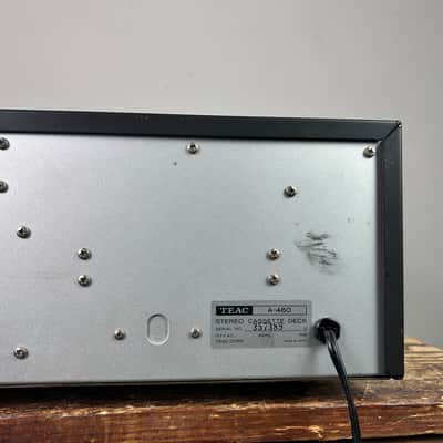 TEAC A-460 ステレオ カセットデッキ Yahoo!オークション - 「teac a460」オーディオ機器の落札相場・落札価格