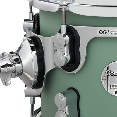 PDP Concept Series 7-Piece Maple Shell Pack - Satin Seafoam (PDCM2217SF) image 7