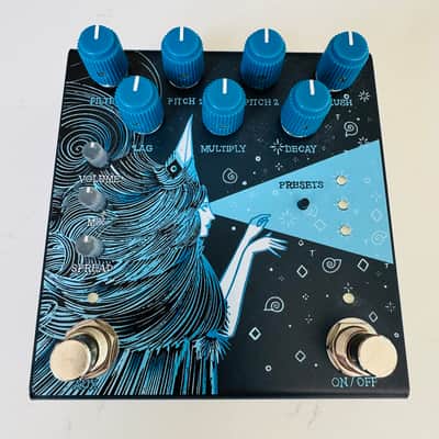 Old Blood Noise Endeavors Dark Star Stereo Reverb and Pitch Shifting Pedal - Blue image 1