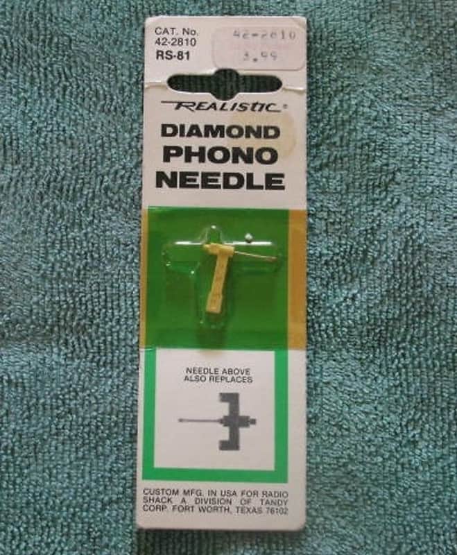 Realistic RS-81 Diamond Phono Needle image 1