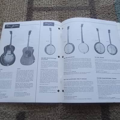 Vintage 1962 Gibson Full-Line Catalog! Rare, Original Case Candy, Paperwork! image 22