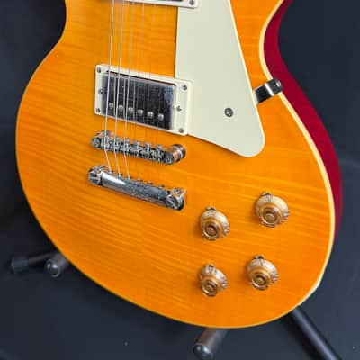 Epiphone IGC 1959 Les Paul Standard Electric Guitar Lemon Burst Finish w/ OHSC image 4