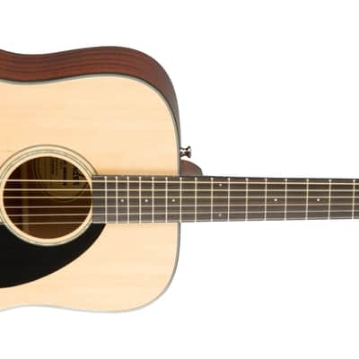 Fender Classic Design CD-60S Dreadnought Natural Acoustic Guitar image 3