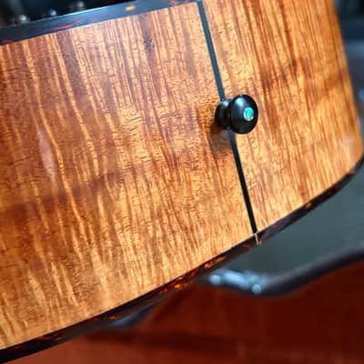 2012 Tony Graziano Baritone Ukulele #598 – Spruce / Figured Koa – Hardshell Case image 10