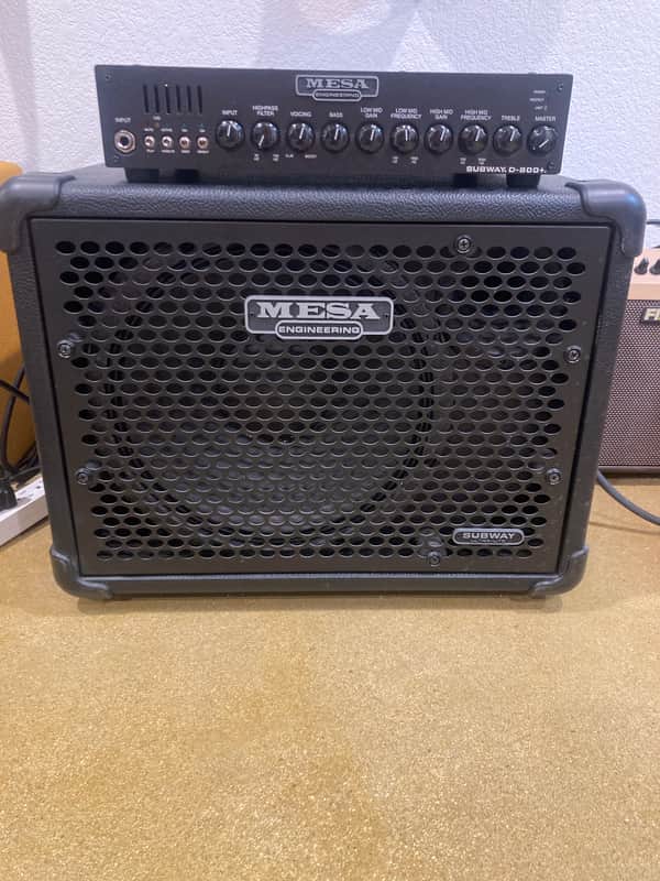 Mesa Boogie Subway D-800 Plus 800-Watt Bass Amp Head