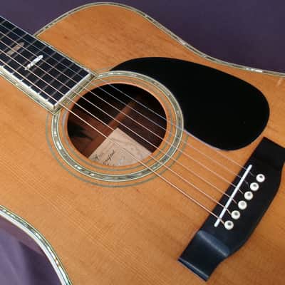 K Yairi YW-1000 Hand Crafted B. Rosewood Jacaranda Japan Vintage 1974 with Low Action image 21