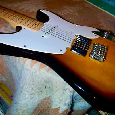 SQUIER 51 / Fender Electric Guitar <> Customized <> Sunburst - Maple .. Excellent Condition image 9