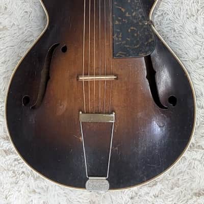 Very cool antique Kay Kraft Archtop Acoustic Guitar w/gig bag image 1