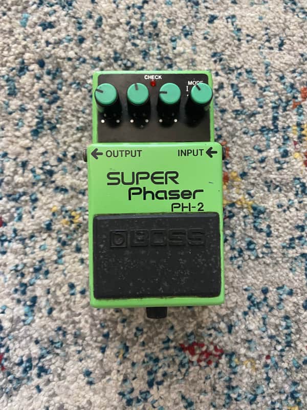 Boss PH-2 Super Phaser (Silver or Black Label) 1988 - 2000 - Green image 1