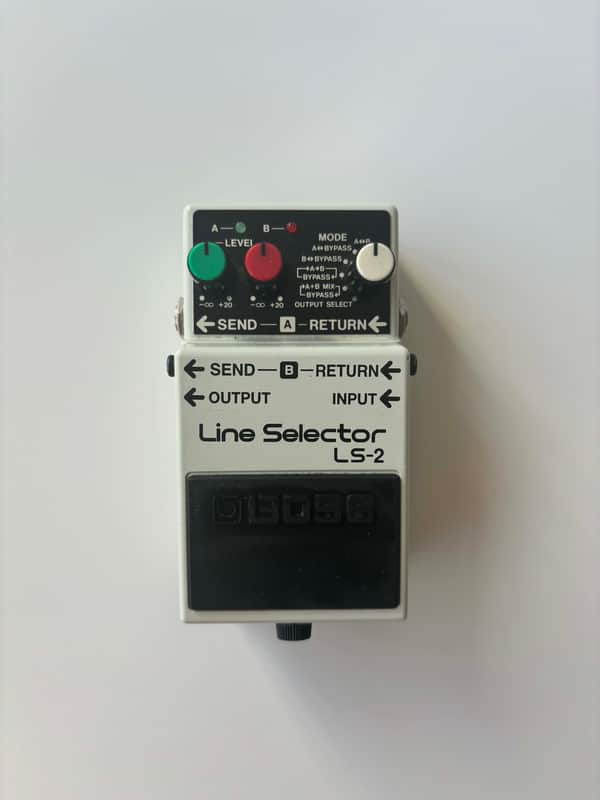 Boss LS-2 Line Selector - White image 1