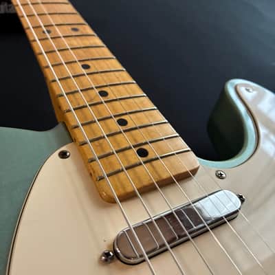 Immagine Fender MIM Standard Telecaster 2001 - Blue Agave Fender hardshell case included ★Playthrough video available★ - 5