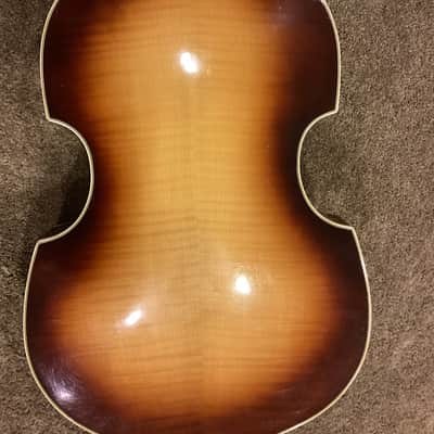 Hofner 459 Violin Guitar 1967 - Violin Sunburst image 4