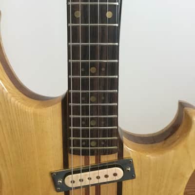 Cort PB1L 1970's Naural Neck thru, 1970's image 9