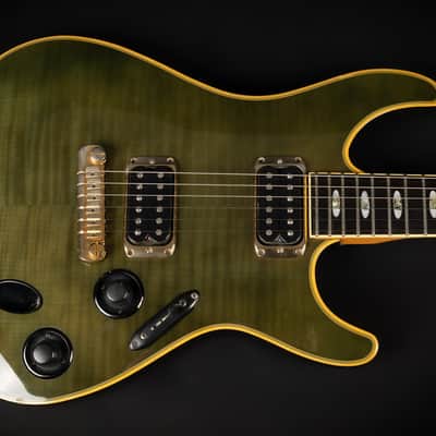 1998 Ibanez S-Classic SC620 - Black Green | Vintage Japan | Reverb