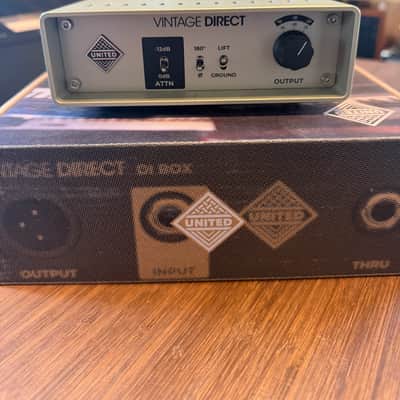 United Studio Technologies Vintage Direct Box 2024 - Silver image 1