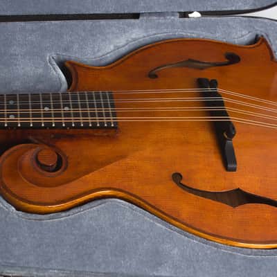 Joseph Campanella Cleary Campanella Carved Top Mandolin (2012), ser. #49, black rigid foam case. image 14