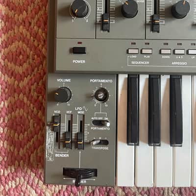 Roland SH-101 32-Key Monophonic Synthesizer 1982 - 1986 - Gray image 2
