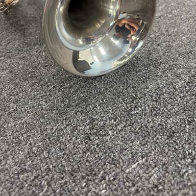 Yamaha YTR-8335S Xeno Bb Trumpet 2000s - Yellow Brass/Silver Plated image 3