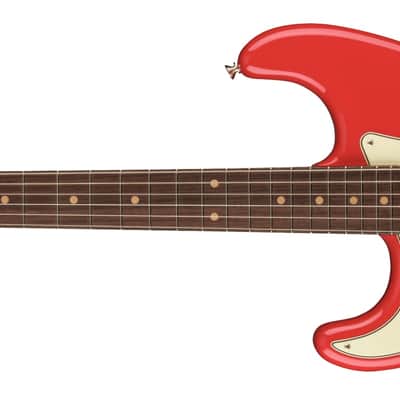 FENDER - American Vintage II 1961 Stratocaster Left-Hand Rosewood Fingerboard Fiesta Red - 0110260840 image 1