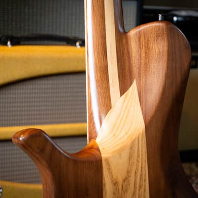 RKM bass Singlecut 5 Custom Order 2020's - Natural - Ultra boutique. image 13