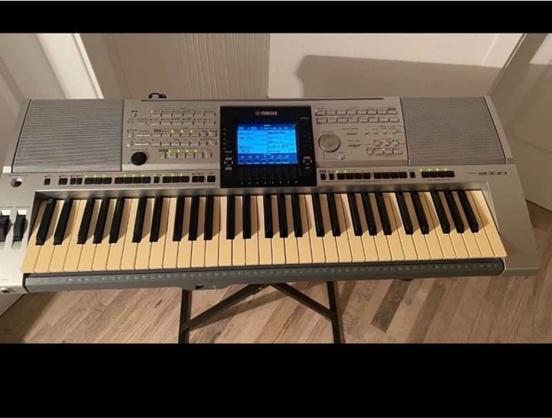 Yamaha PSR-3000 61-Key Arranger Workstation 2000s - Gray | Reverb