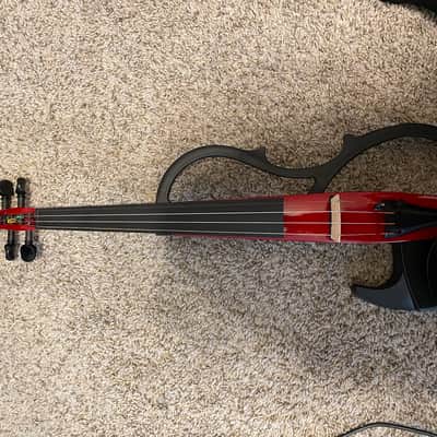 Yamaha SV-200 Silent Violin Performance Model 2017 - Cardinal Red image 2