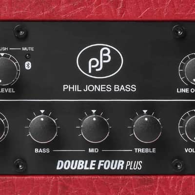 Phil Jones  Bass Double Four Plus BG-80 - Red image 4