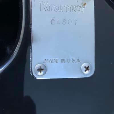 Kramer Pacer Special 1984 C plate image 19