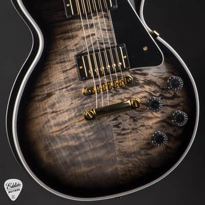 Gibson Custom Shop Dealer Select Les Paul Custom 5A Quilt "Tree Of Life" Cobra Burst #CS601600 image 6