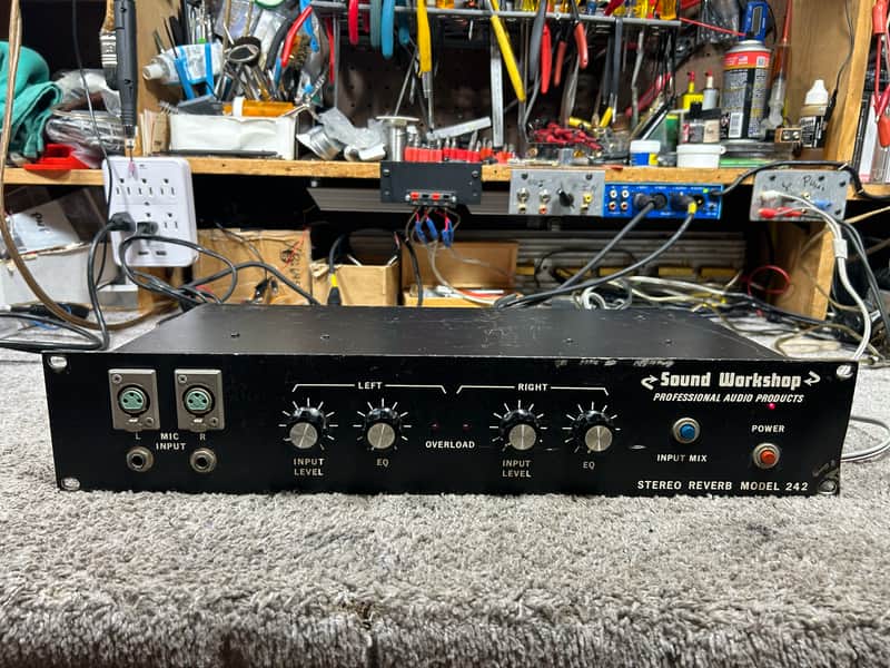 Sound Workshop Stereo Spring Reverb Mic Pre - Model 242 image 1