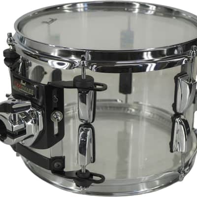 Pearl Crystal Beat Clear Acrylic 10x7.5'' Rack Tom Drum image 3